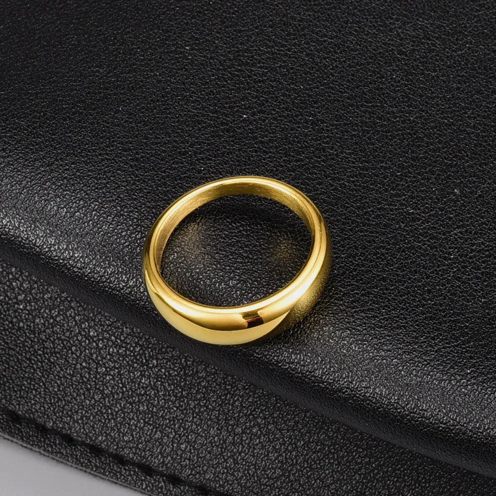 Aurelie – Bague index arrondie