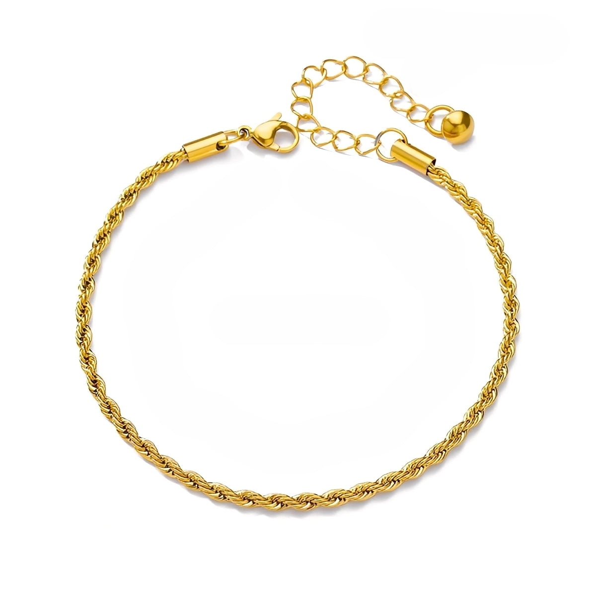 Billie – Bracelet Chaîne Fine en Corde
