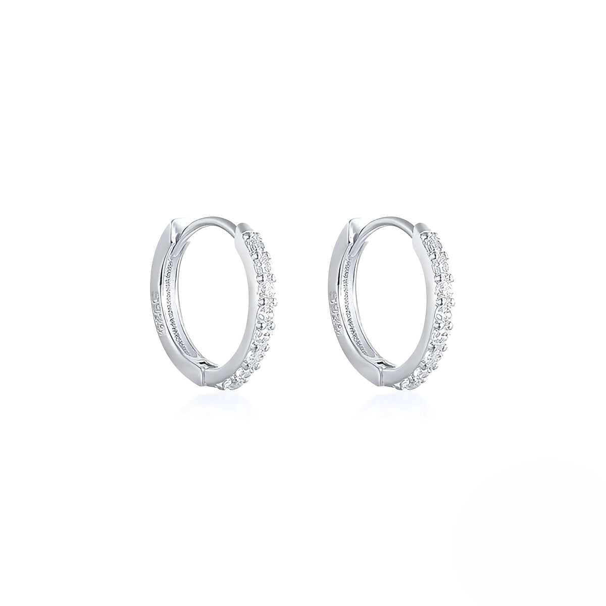 Michelle – Créoles en Argent Sterling