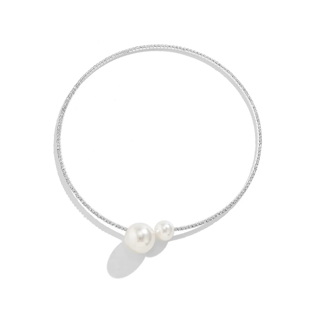 Vina – Collier Ouvert avec Perles