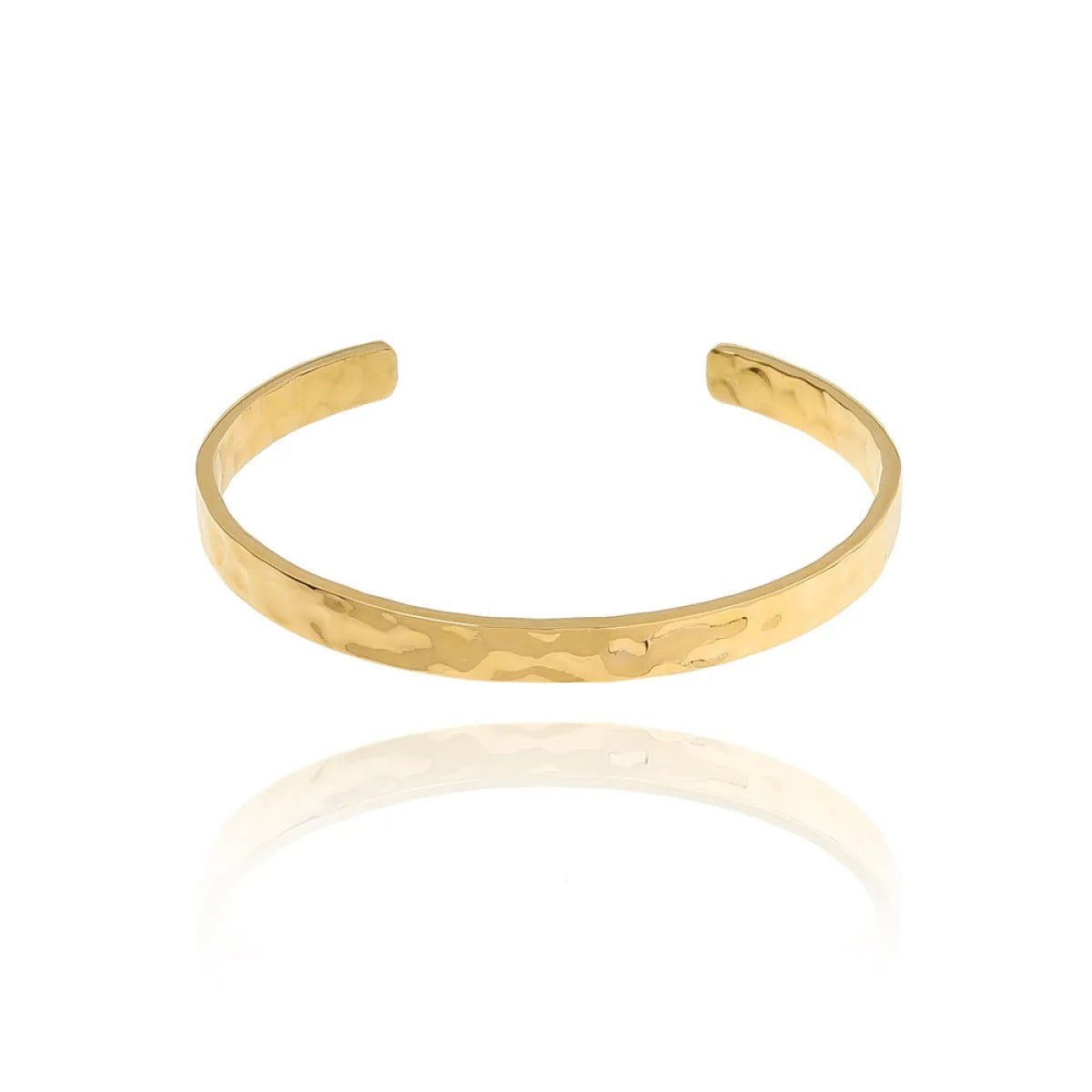 Ariane – Bracelet Molten Organique en Métal
