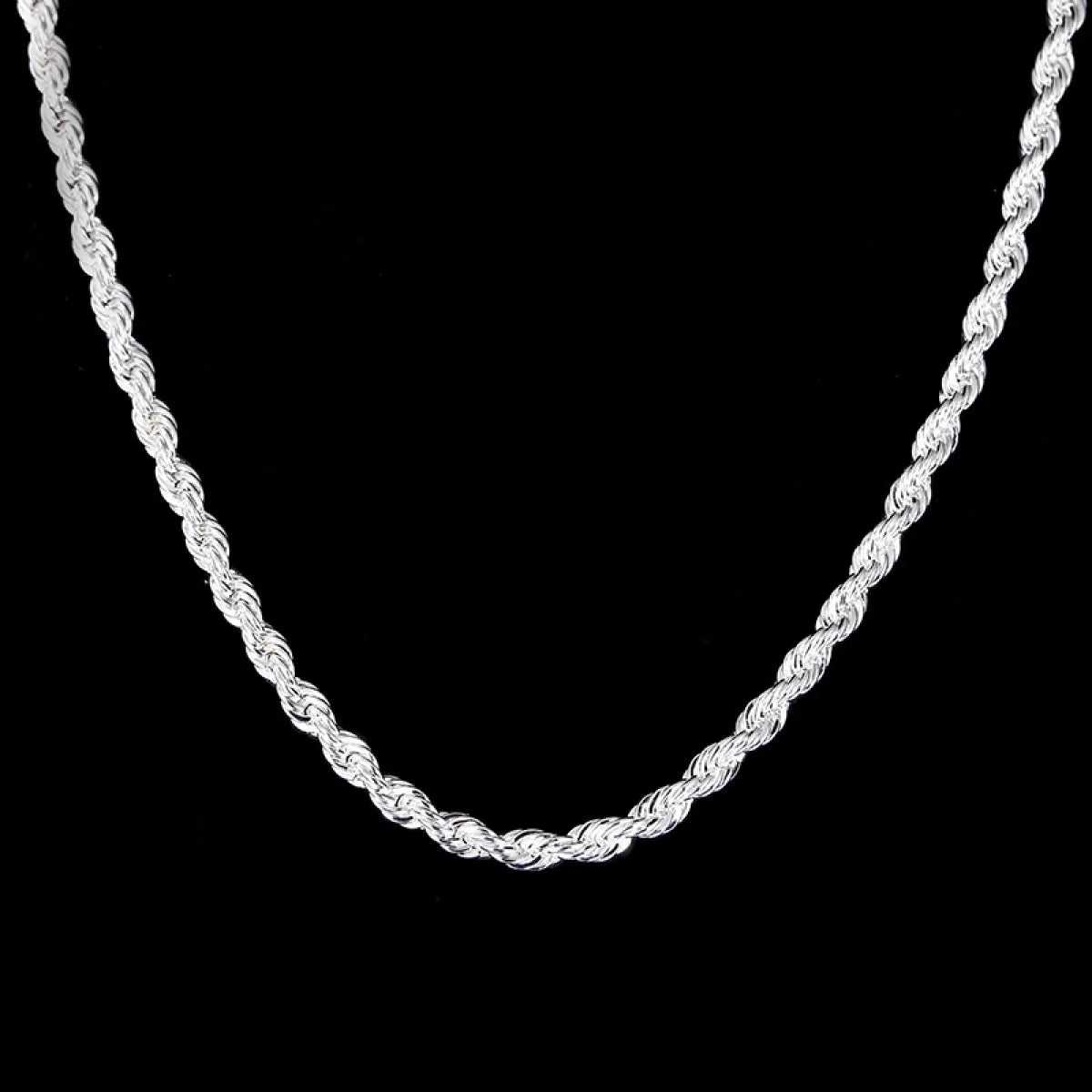 Isla – Collier chaîne ondulée à effet torsadé
