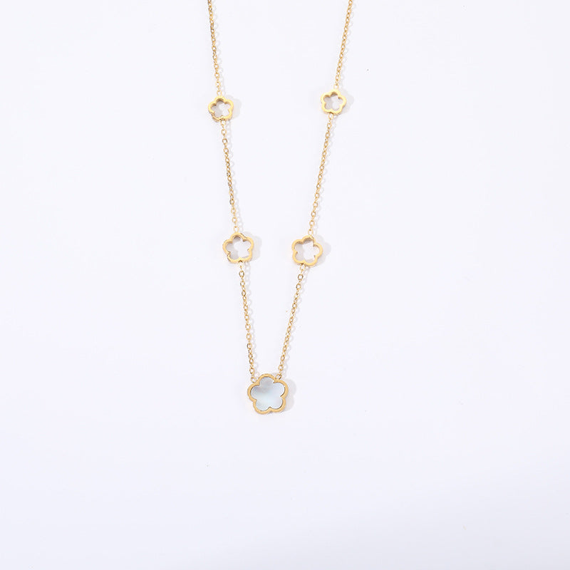 Mel – Collier Argenté Luxe