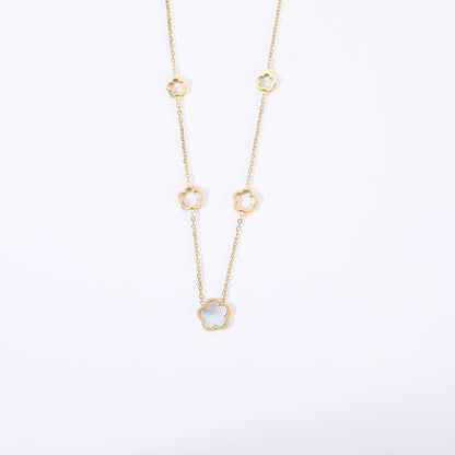 Mel – Collier Argenté Luxe