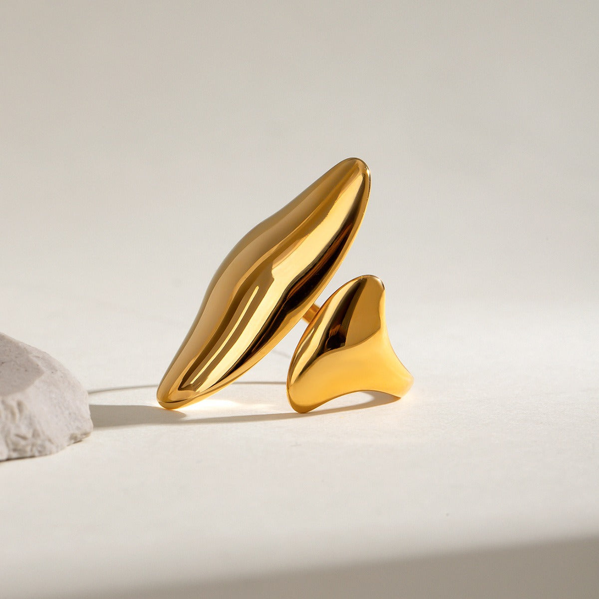 Apolline – Bague Ouverte Sculpturale