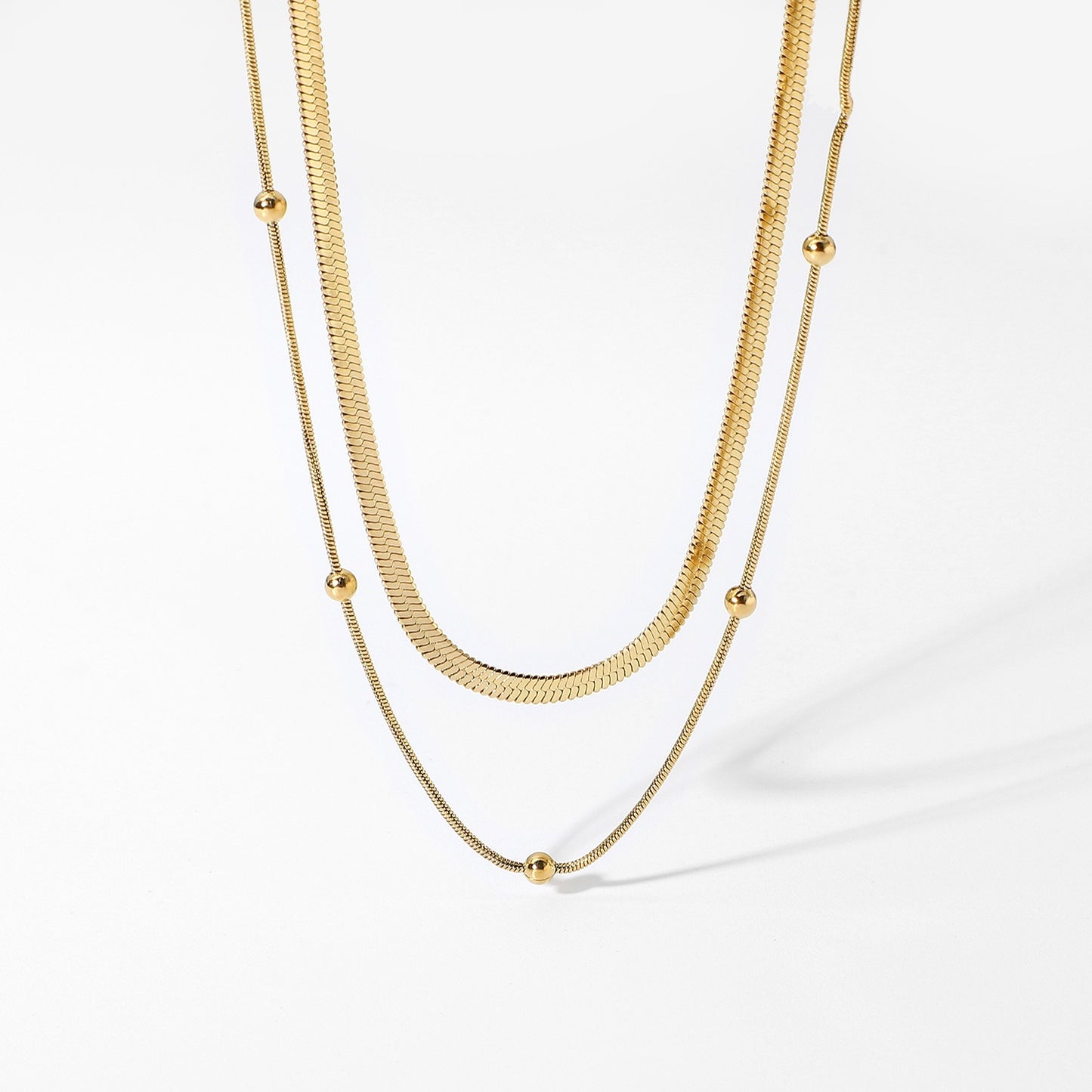 Ada – Collier Double Couches