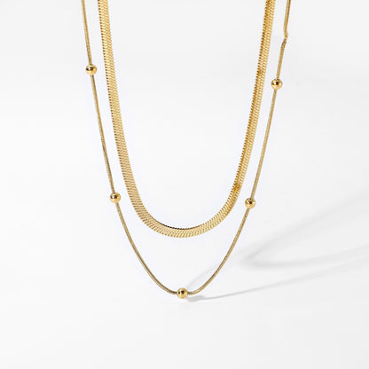 Ada – Collier Double Couches