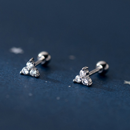 Sophie – Boucles d'oreilles Clous en Acier Inoxydable