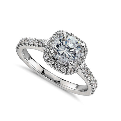 Riley – Bague en Argent avec Diamant