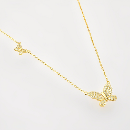 Leonie – Collier pendentif papillon en argent sterling