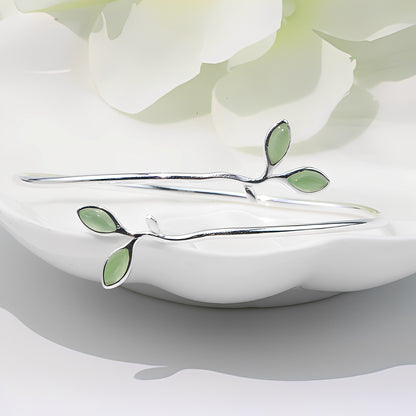 Flora – Bracelet Argent 925 Élégance Florale