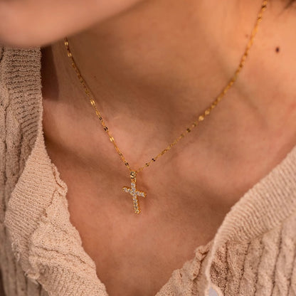Noe – Pendentif Croix Incrusté