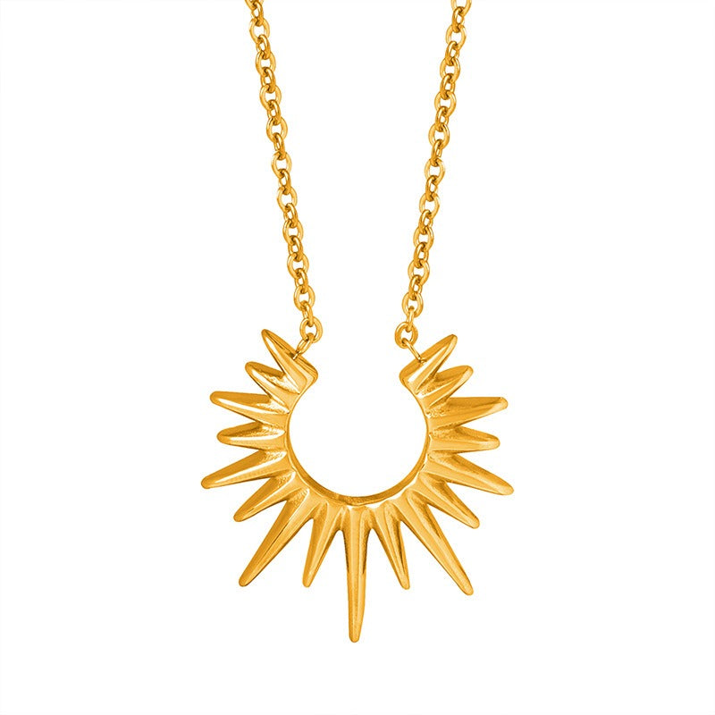 Nova – Collier Pendentif Géométrique Lumineux
