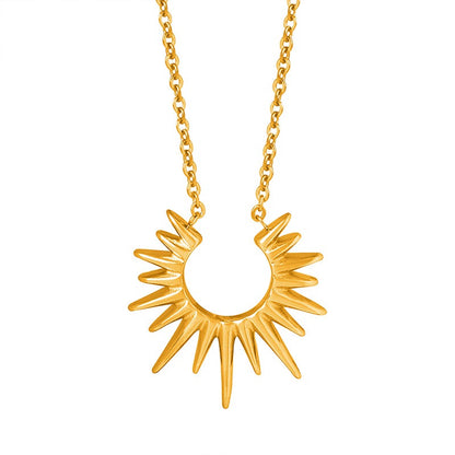 Nova – Collier Pendentif Géométrique Lumineux