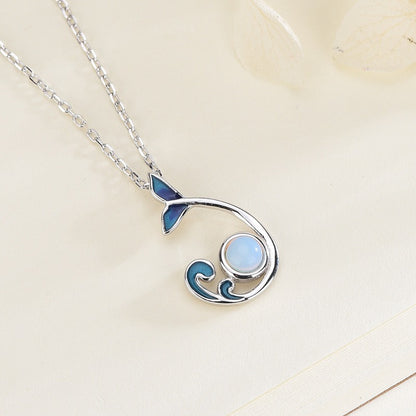 Myrtle – Collier Argenté Danse des Marées