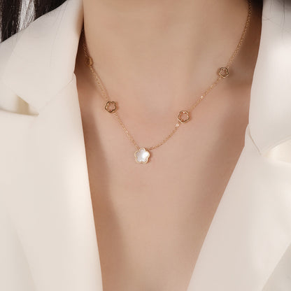 Mel – Collier Argenté Luxe