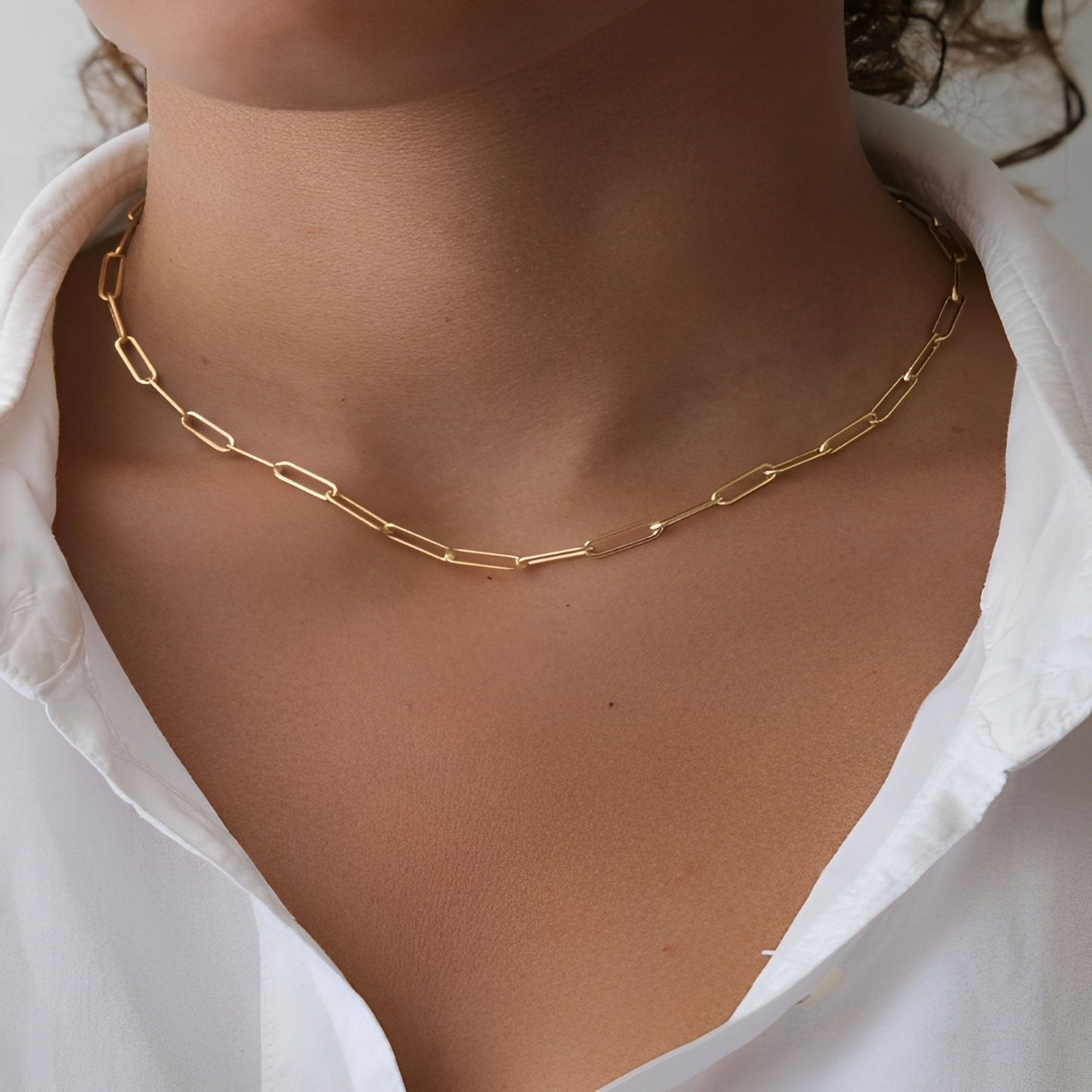 Xyriel – Collier Simple et Élégant à Une Seule Couche