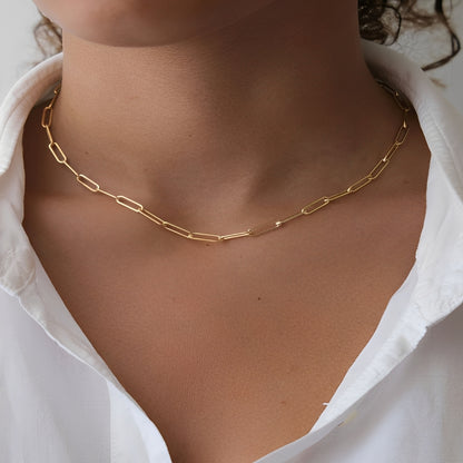 Xyriel – Collier Simple et Élégant à Une Seule Couche