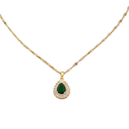 Rheya – Parure Lysandelle Élégante en Or et Cristal