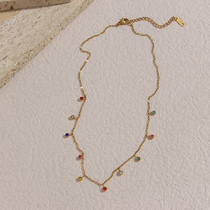Sairi – Collier Gemstone Élégant
