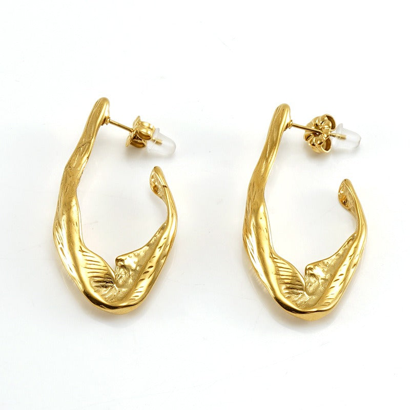 Maeva – Boucles d’Oreilles Irrégulières