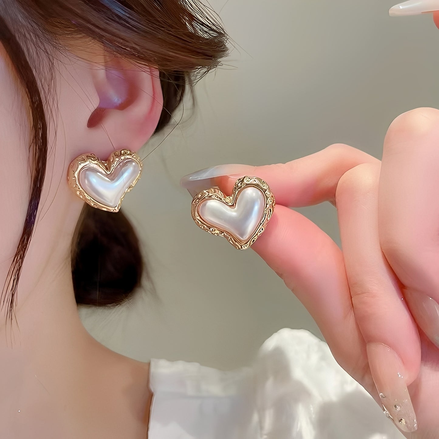 Manon– Boucles d’Oreilles Losange Chic
