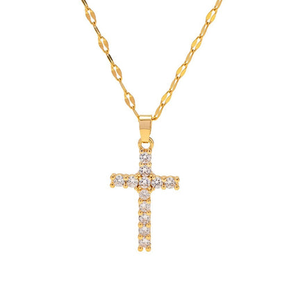 Noe – Pendentif Croix Incrusté