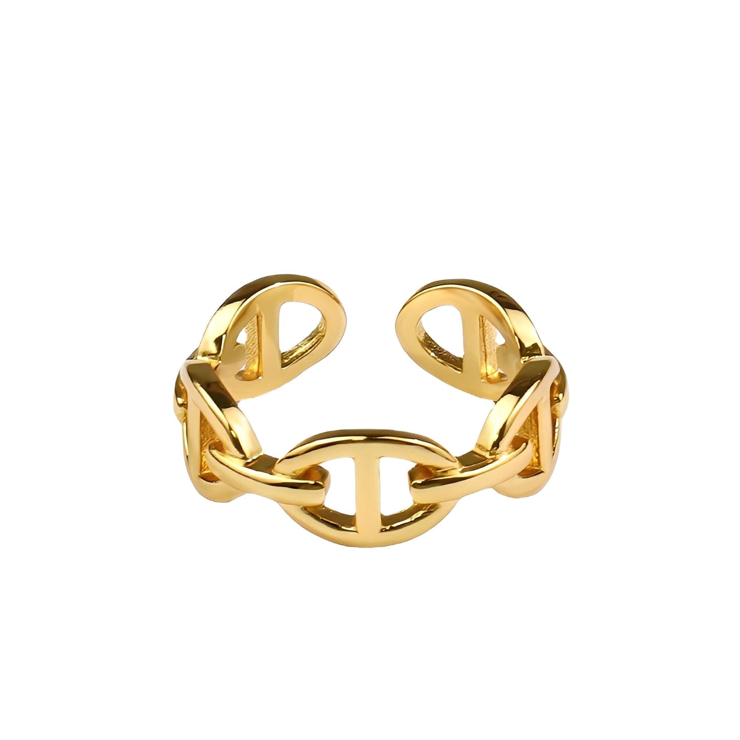 Eliza – Bague Chaîne