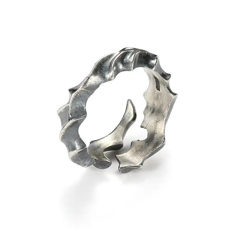Alix – Bague Design Tendance Style Froid Unisexe