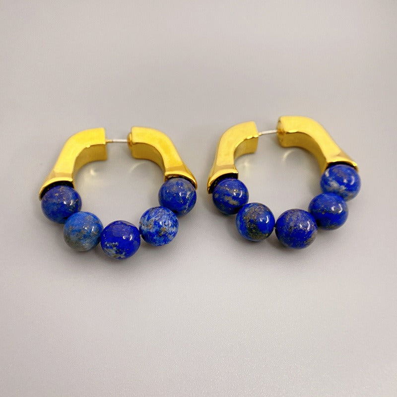 Lorie – Boucles d’Oreilles Personnalisées en Argent Sterling