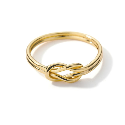 Matilda – Bague Croix Entrelacée