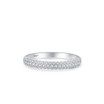 Leah – Bague empilable en argent sterling