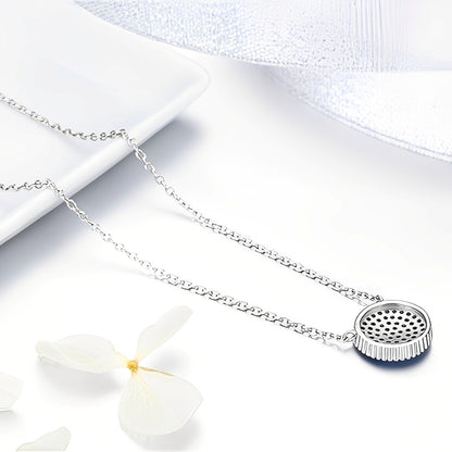 Ayaka – Collier en Argent et Pierre Bleue