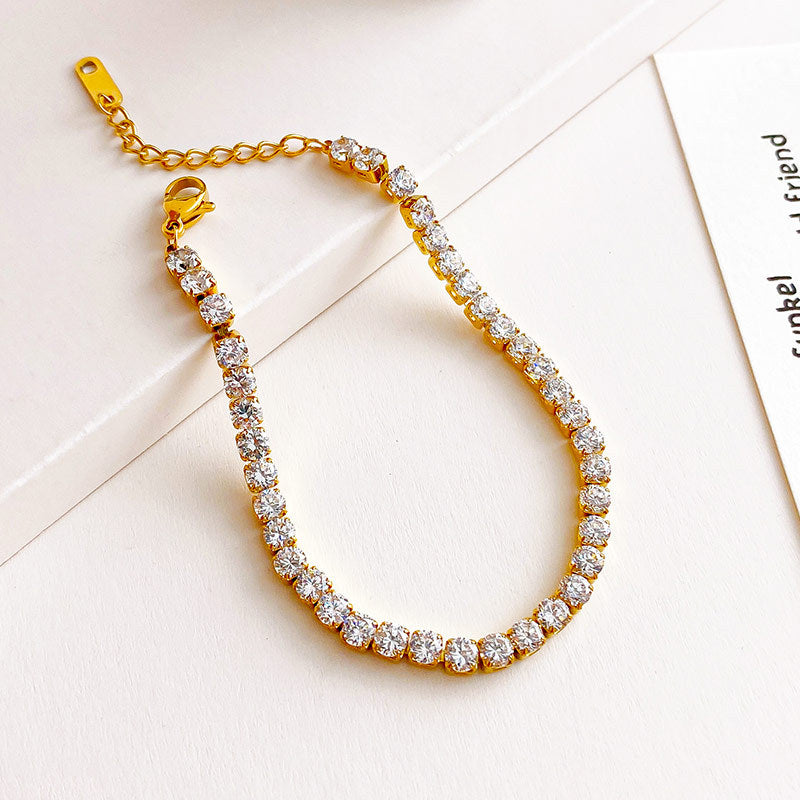 Ariana – Bracelet intégralement serti de diamants