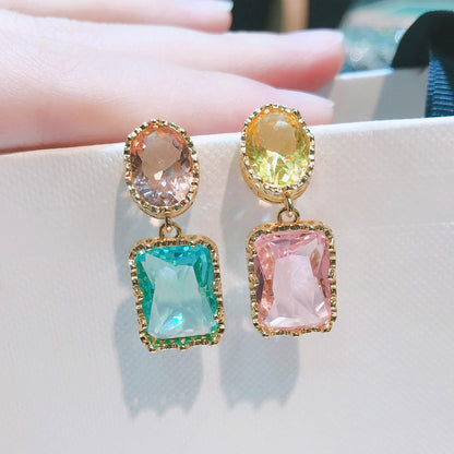 Mona – Boucles d'oreilles baroques vintage AB