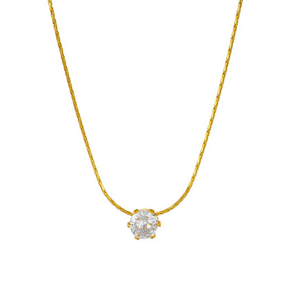 Lysara – Collier Ras-de-Cou en Cristaux Fins