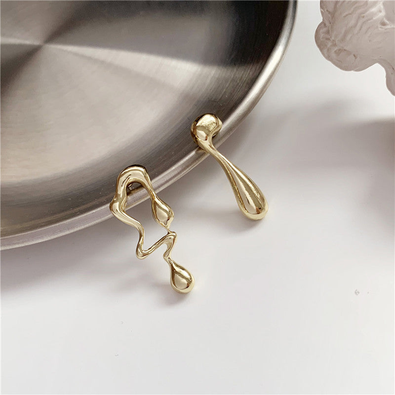 Wilma – Boucles d'oreilles Abstraites Mismatched