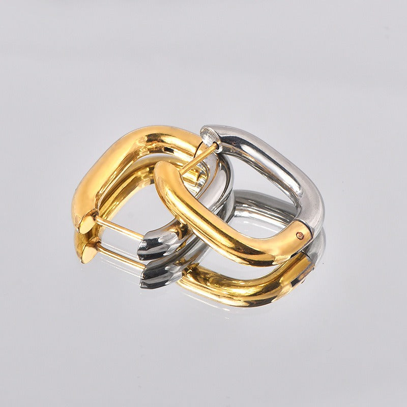 Thea – Boucles d'Oreilles Métalliques