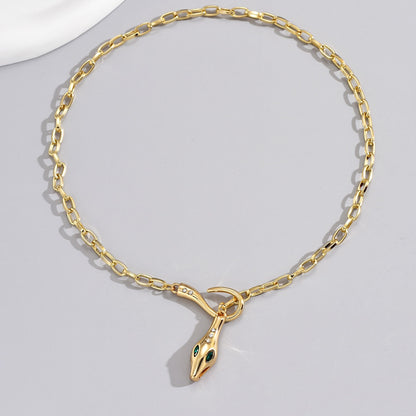 Calista – Collier Serpent Étincelant