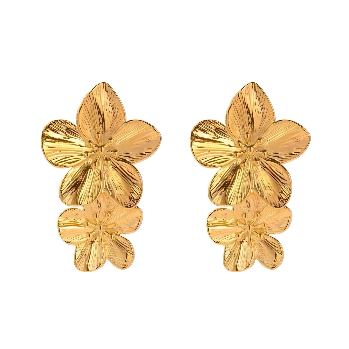 Camilla – Clous d’Oreilles Pétales Rétro