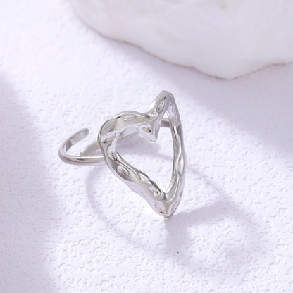 Mikha – Bague Amour Ajustable au Style Rétro