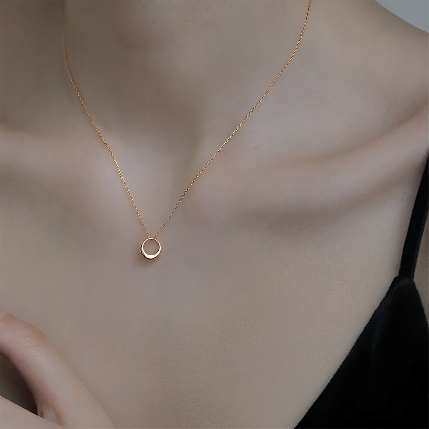 Tahlia – Collier Cercle Géométrique