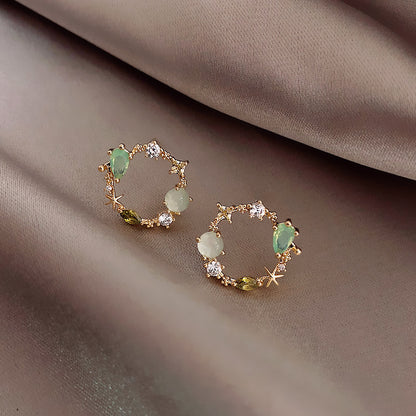 Clara – Boucles d'oreilles cercle or