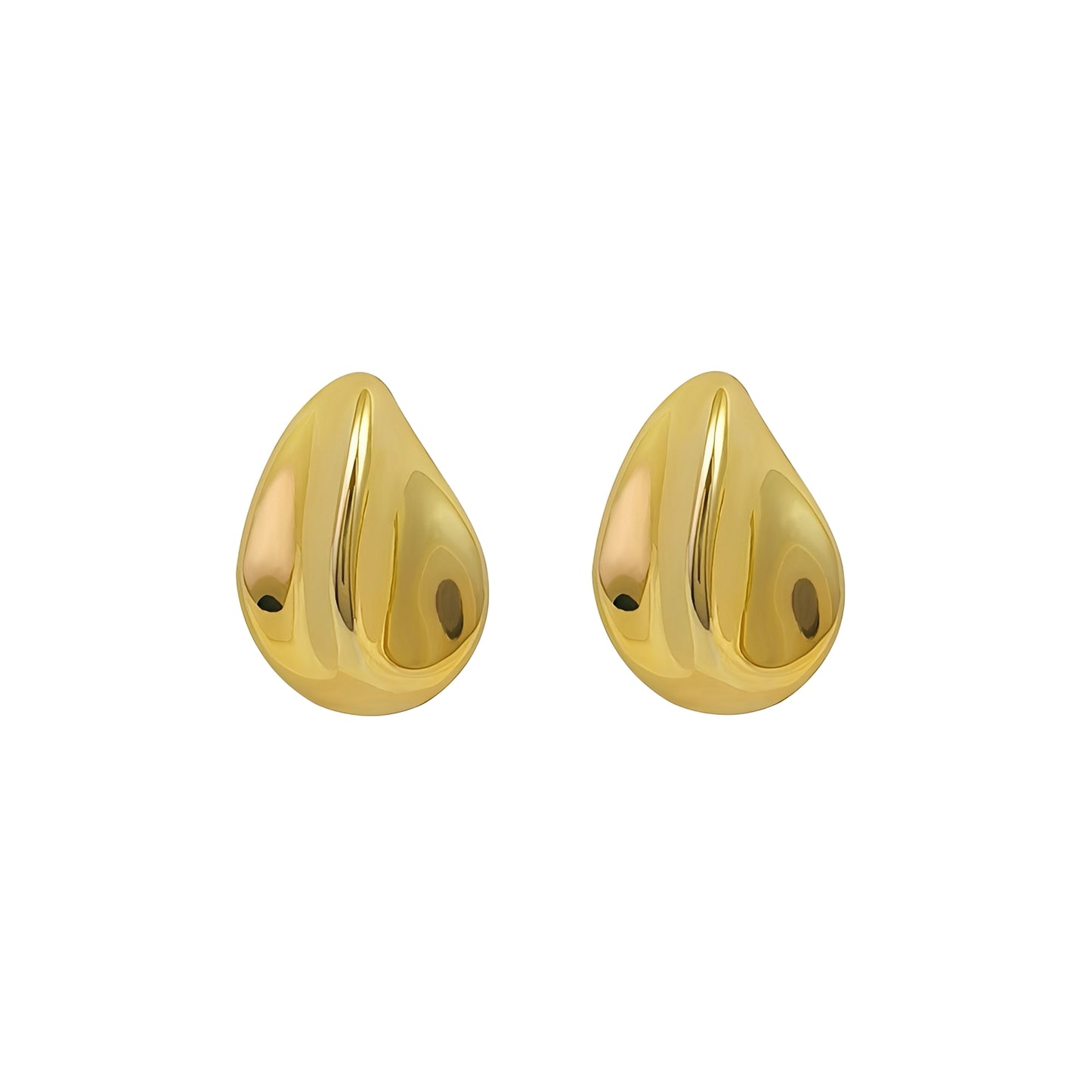 Malaya – Clous d’Oreilles Plissés Design Moderne