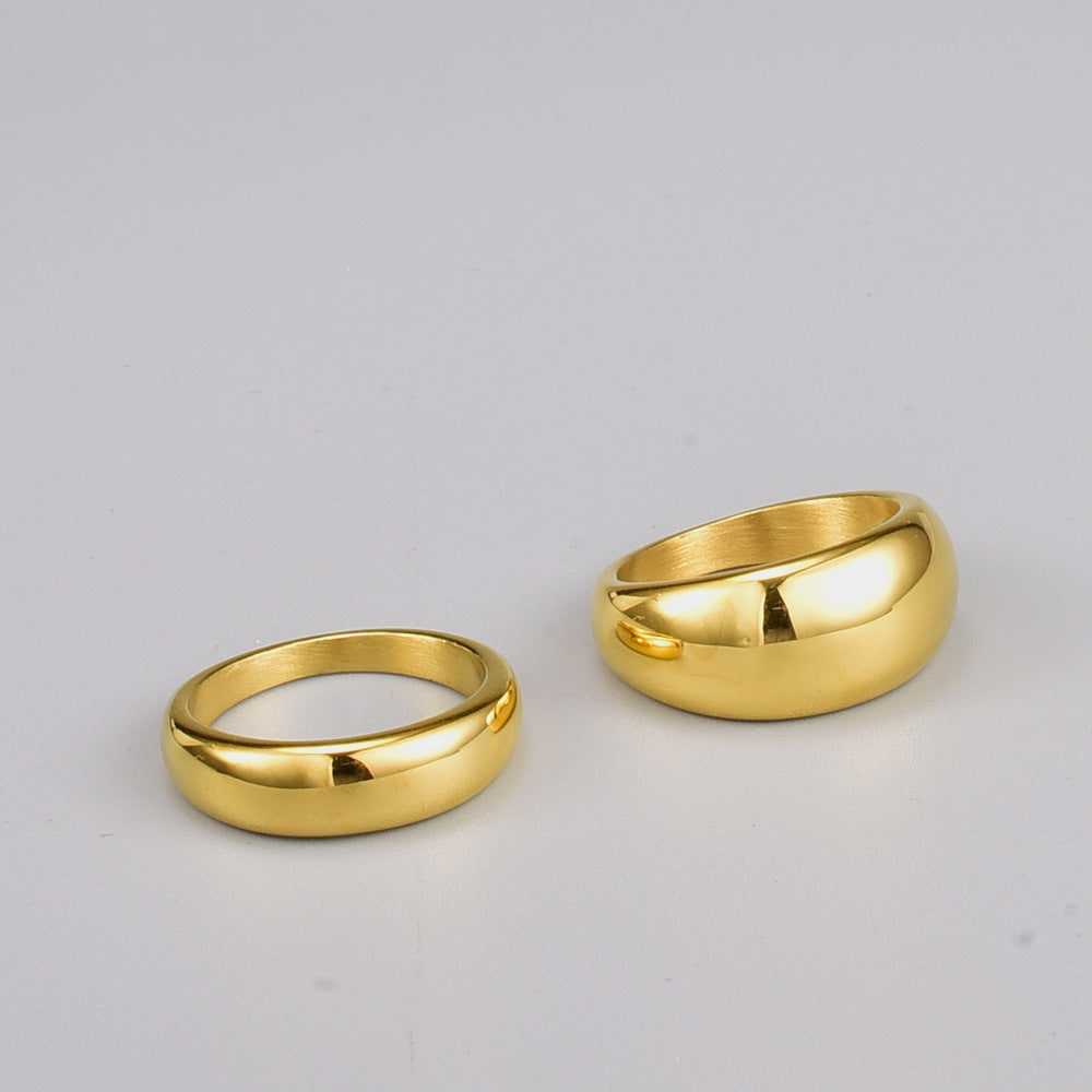 Aurelie – Bague index arrondie