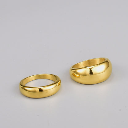 Aurelie – Bague index arrondie