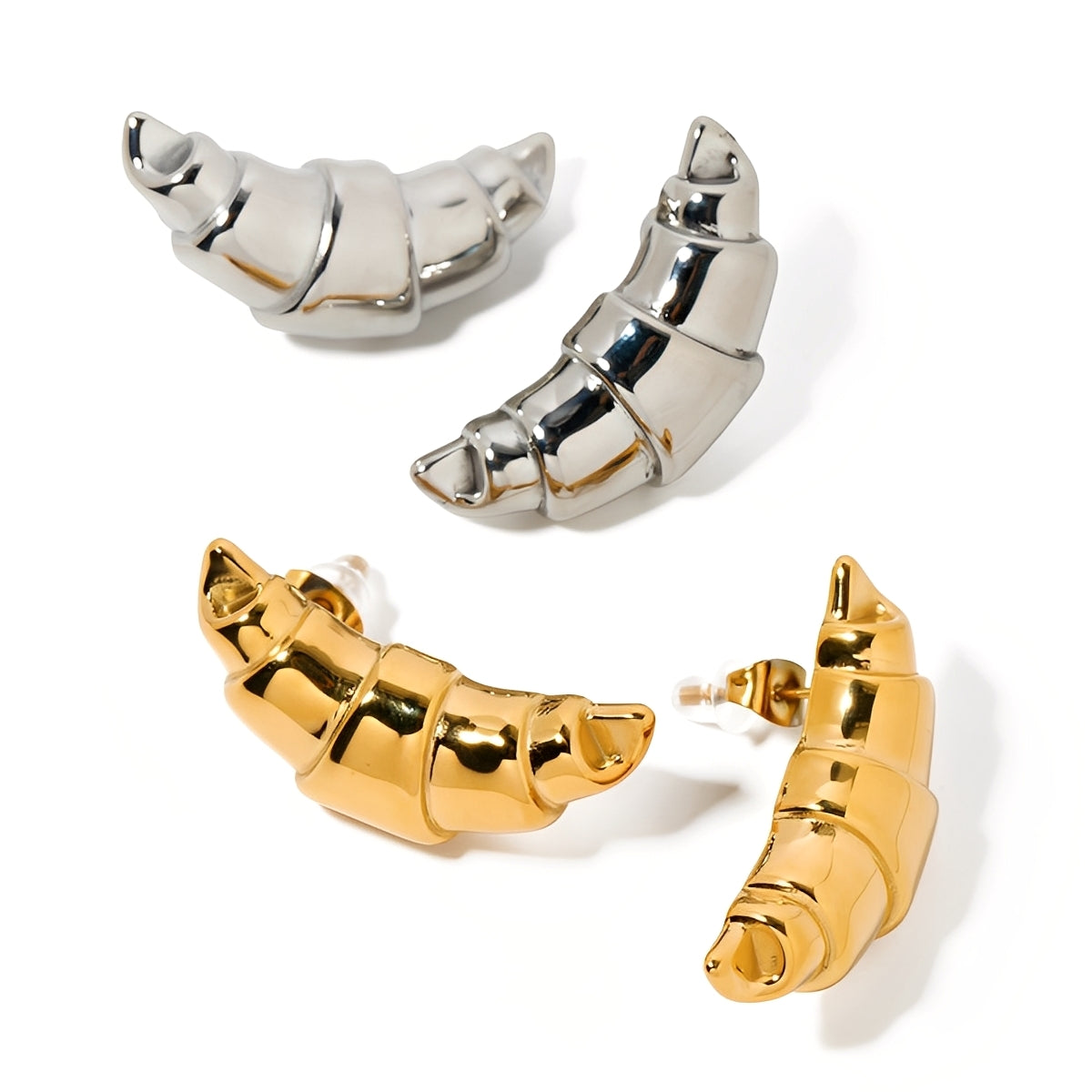 Rosalie – Boucles d’Oreilles Dorées Élégantes