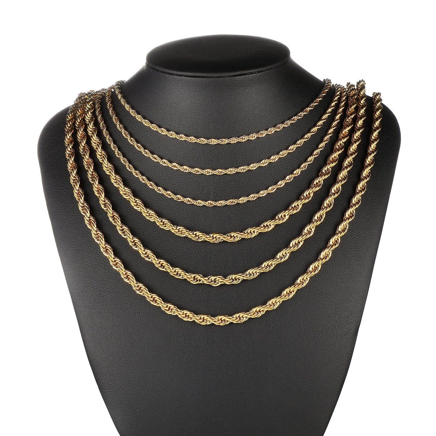 Kaina – Collier Chaîne Fleur Dorée en Acier Inoxydable