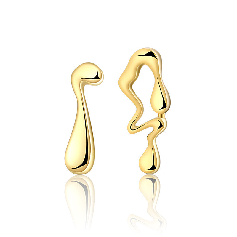 Wilma – Boucles d'oreilles Abstraites Mismatched