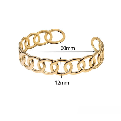 Mikha – Bracelet Découpé avec Charms Élégants